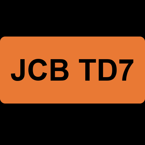 JCB TD7
